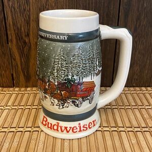 Budweiser 1982 “Budweiser Holiday” Stoneware Mug